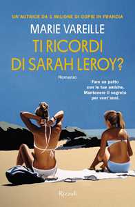 Libro Ti ricordi di Sarah Leroy? Marie Vareille