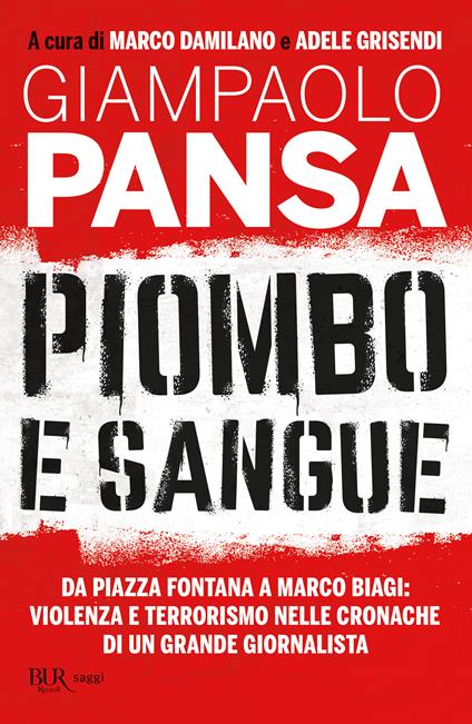 Piombo e sangue - Giampaolo Pansa - copertina