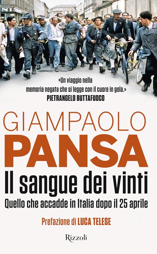 Il sangue dei vinti - Giampaolo Pansa - copertina