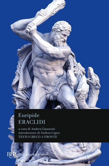 Eraclidi. Testo greco a fronte - Euripide - copertina