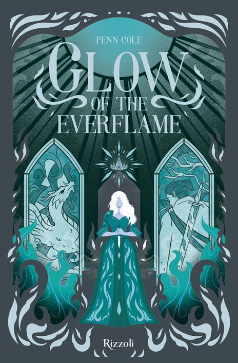 Glow of the everflame. La Biblioteca di Daphne - Penn Cole - copertina