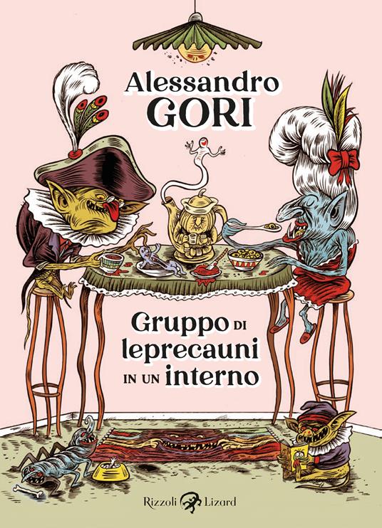 Gruppo di leprecauni in un interno - Alessandro Gori - copertina
