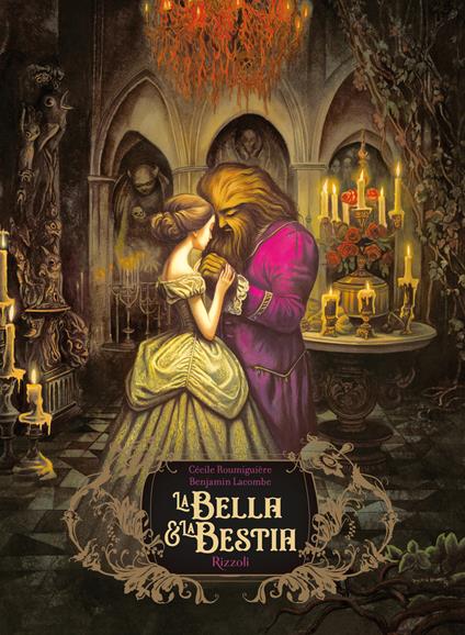 La bella e la bestia - Benjamin Lacombe - copertina