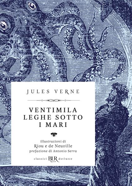 Ventimila leghe sotto i mari - Jules Verne - copertina