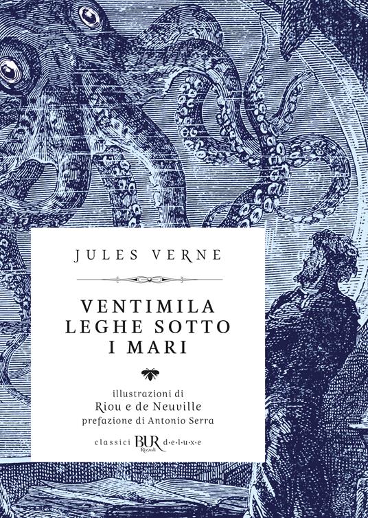 Ventimila leghe sotto i mari - Jules Verne - copertina