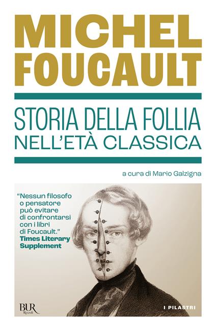 Storia della follia nell'età classica - Michel Foucault - copertina