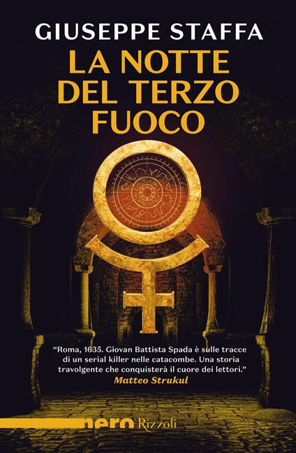 La notte del terzo fuoco - Giuseppe Staffa - copertina