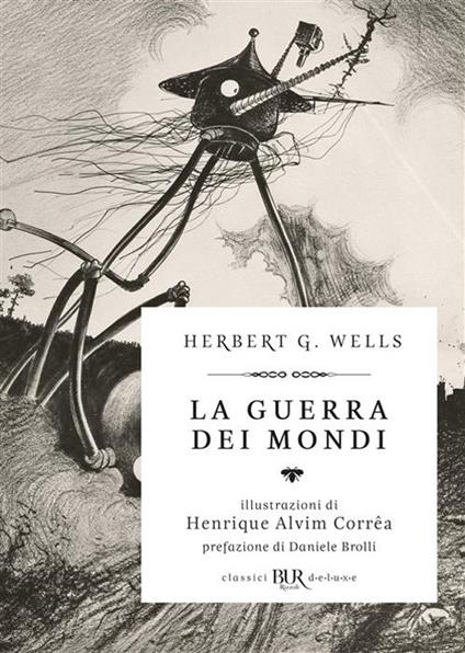 La guerra dei mondi - Herbert George Wells - copertina