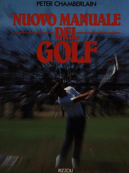 Manuale del golf - Peter Chamberlain - copertina