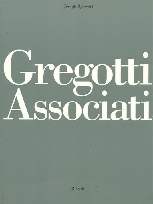 Gregotti associati - Joseph Rykwert - copertina