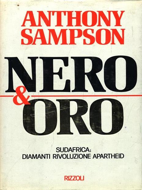 Nero e oro - Anthony Sampson - copertina