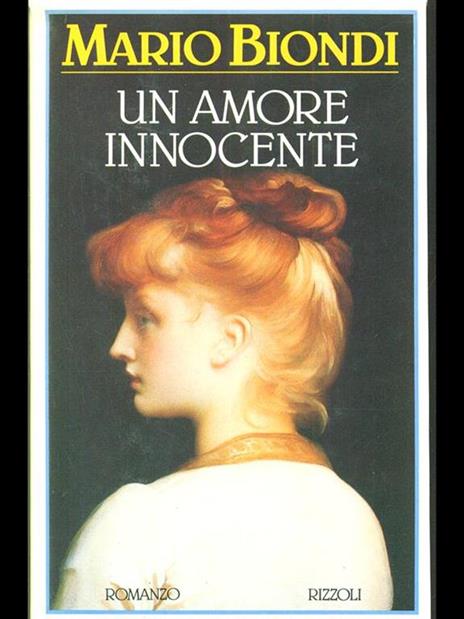 Un amore innocente - Mario Biondi - copertina