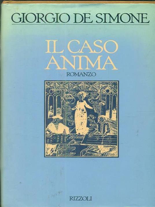 Il caso anima - Giorgio De Simone - copertina