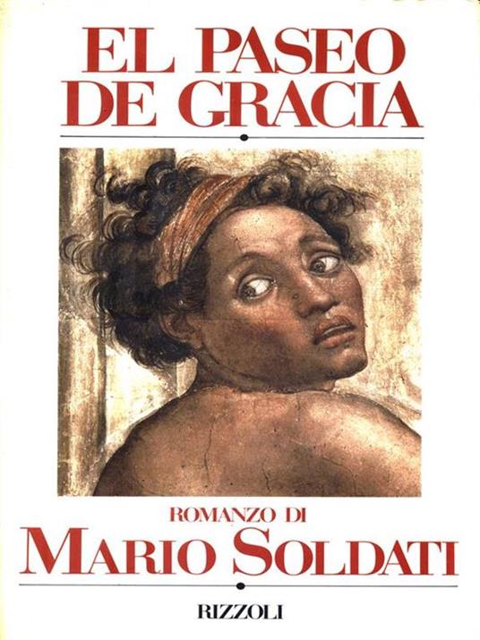 El Paseo de Gracia - Mario Soldati - copertina
