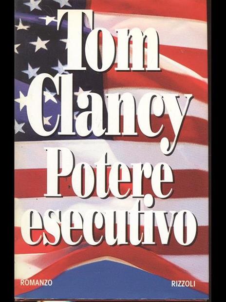 Potere esecutivo - Tom Clancy - copertina