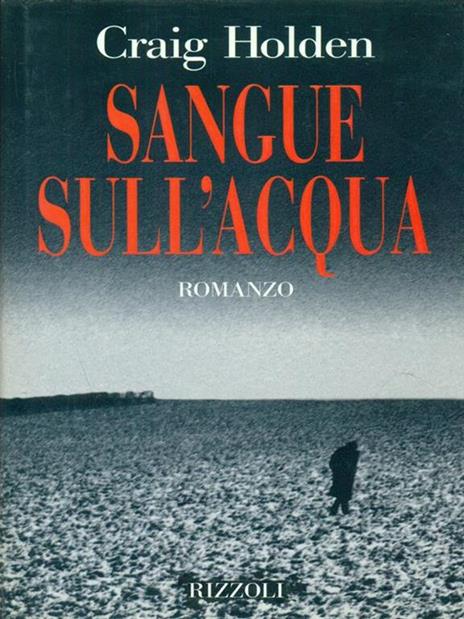 Sangue sull'acqua - Craig Holden - copertina