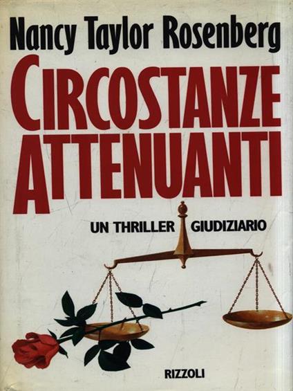 Circostanze attenuanti - Nancy Taylor Rosenberg - copertina