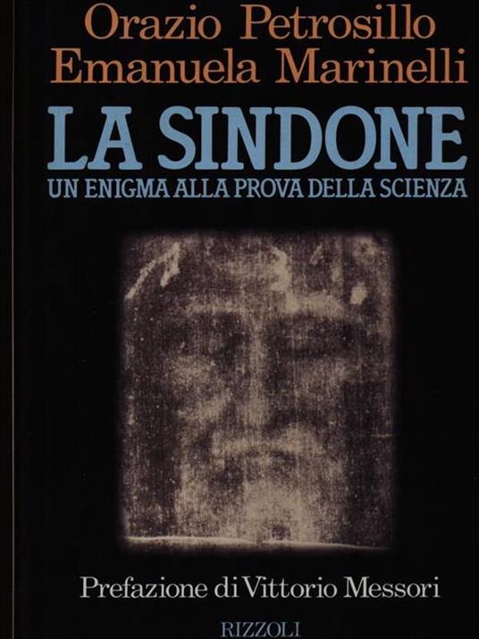 La sindone - Emanuela Marinelli,Orazio Petrosillo - copertina