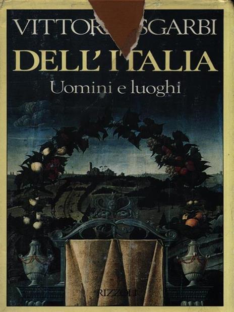 Dell'Italia - Vittorio Sgarbi - copertina