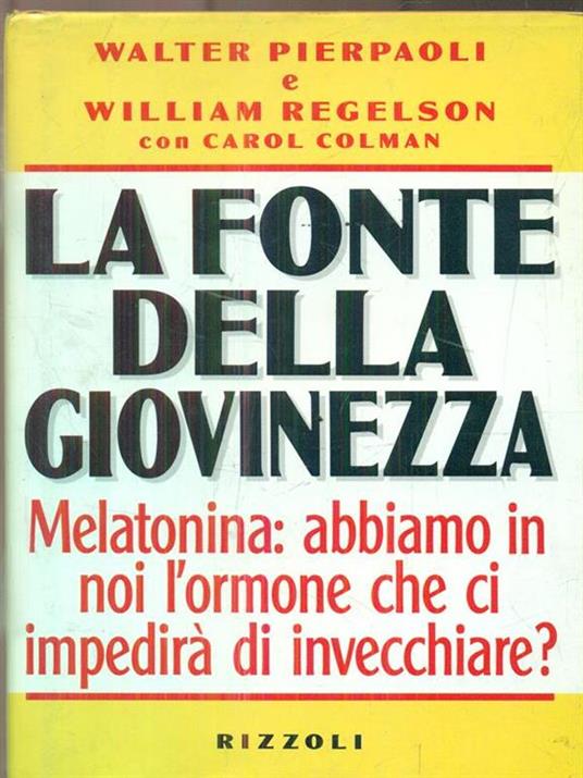 La fonte della giovinezza - copertina