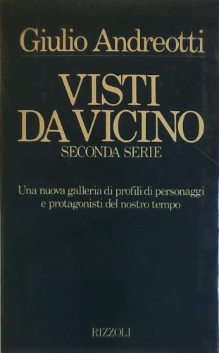 Visti da vicino. Vol. 2 - Giulio Andreotti - copertina