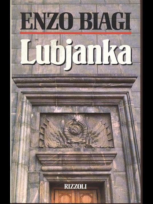 Lubjanka - Enzo Biagi - copertina