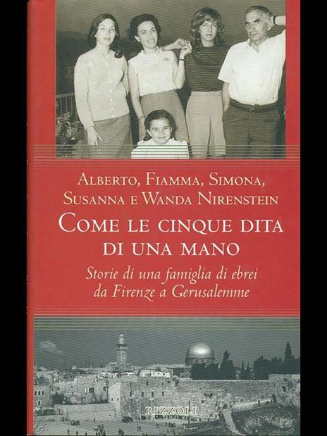 Come le cinque dita di una mano - copertina