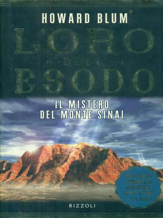 L'oro dell'esodo - Howard Blum - copertina
