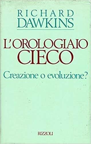 L'orologiaio cieco - Richard Dawkins - copertina