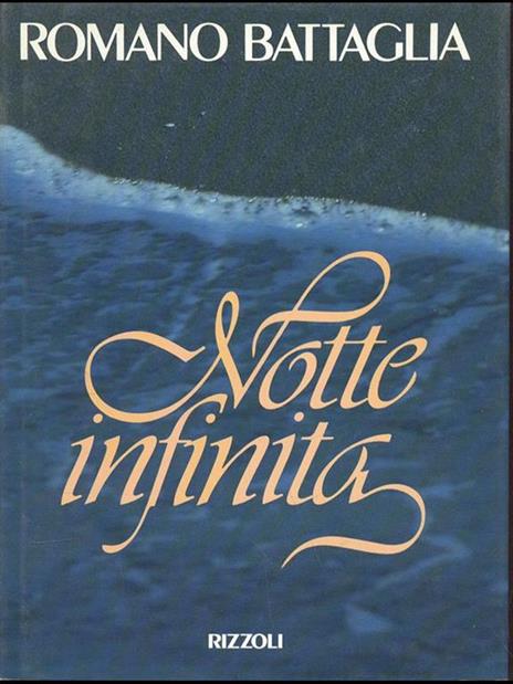 Notte infinita - Romano Battaglia - copertina