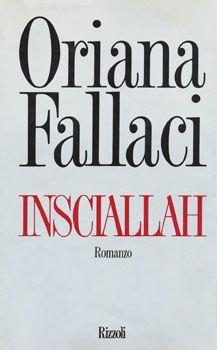 Insciallah - Oriana Fallaci - copertina