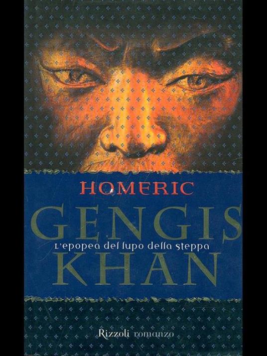 Gengis Khan. L'epopea del lupo della steppa - Homeric - copertina