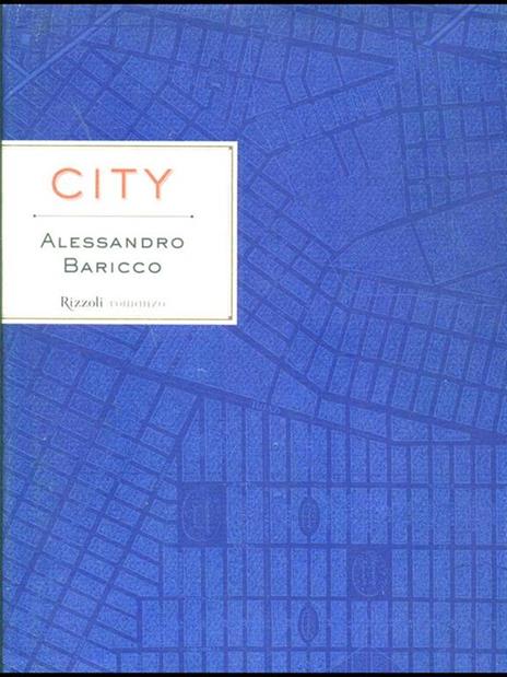 City - Alessandro Baricco - copertina