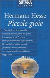 Piccole gioie - Hermann Hesse - copertina