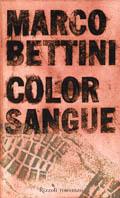 Color sangue - Marco Bettini - copertina