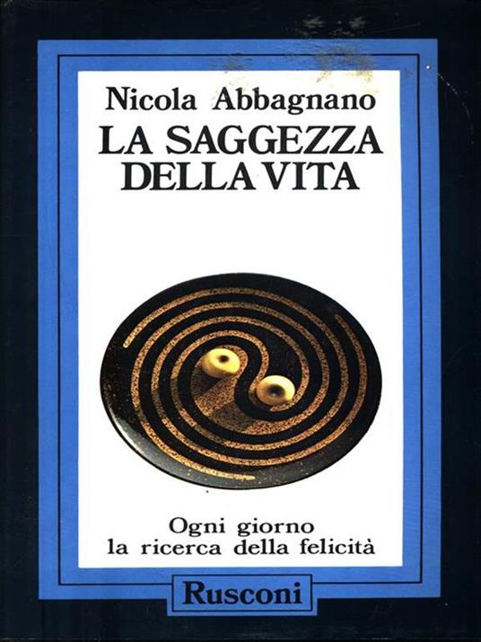La saggezza della vita - copertina