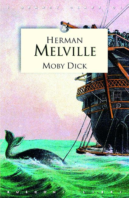 Moby Dick - Herman Melville - copertina