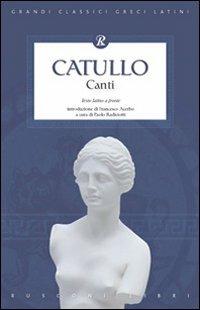 Canti - G. Valerio Catullo - copertina