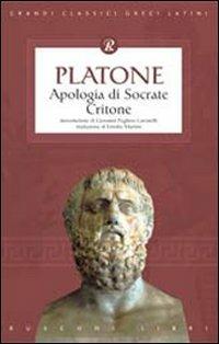 Apologia di Socrate-Critone - Platone - copertina