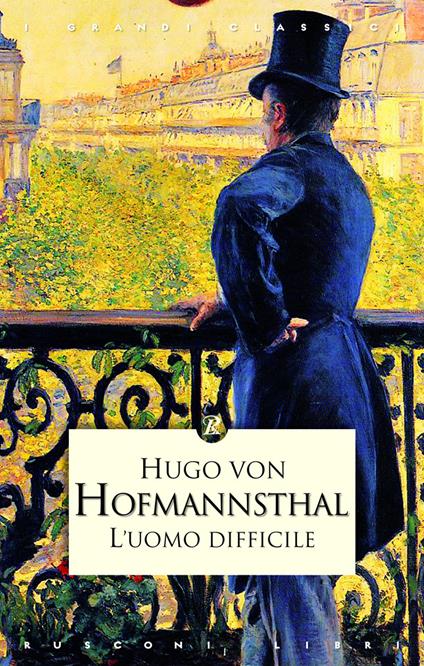 L'uomo difficile - Hugo von Hofmannsthal - copertina