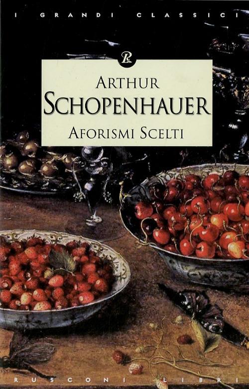 Aforismi scelti - Arthur Schopenhauer - copertina