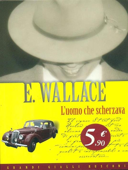 L' uomo che scherzava - Edgar Wallace - copertina