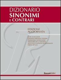 Dizionario sinonimi e contrari - copertina