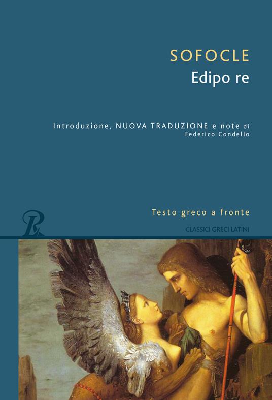 Edipo re. Testo greco a fronte - Sofocle - copertina