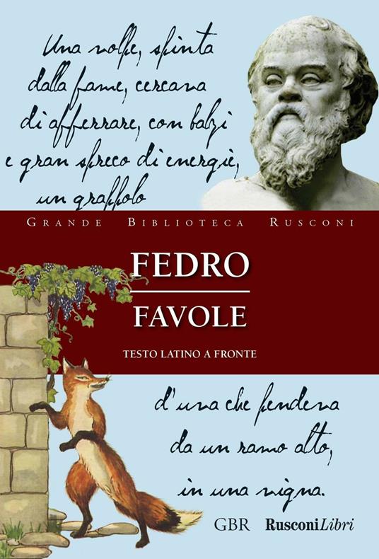 Le favole - Fedro - copertina