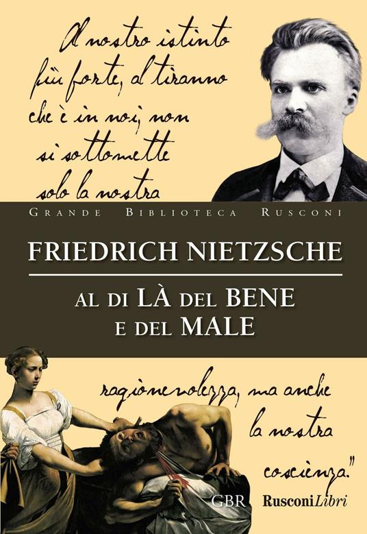 Al di là del bene e del male - Friedrich Nietzsche - copertina