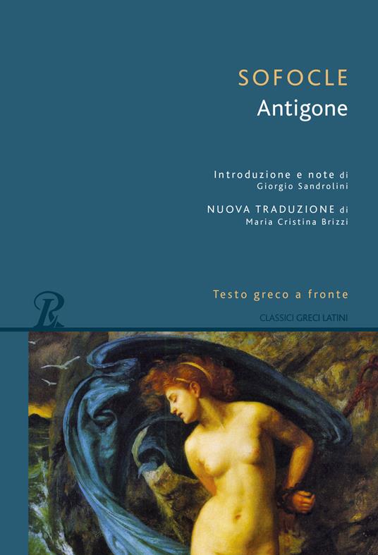Antigone. Testo greco a fronte - Sofocle - copertina
