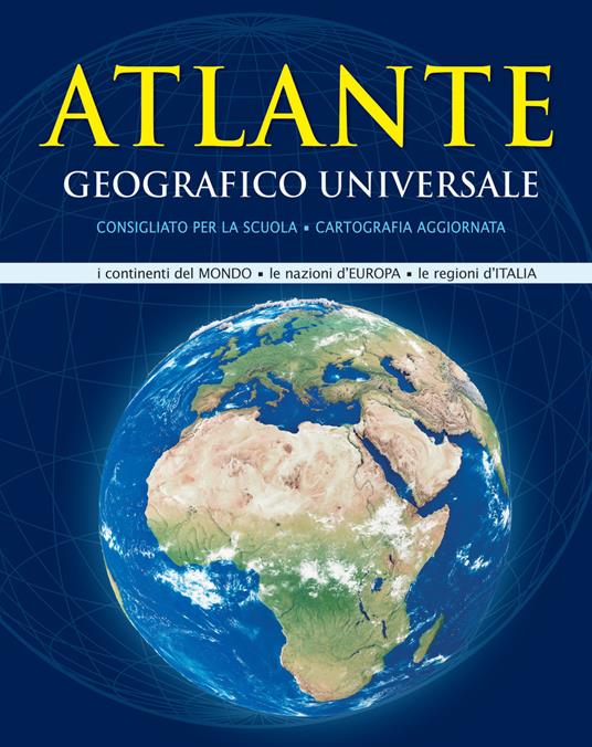 Atlante geografico universale - copertina