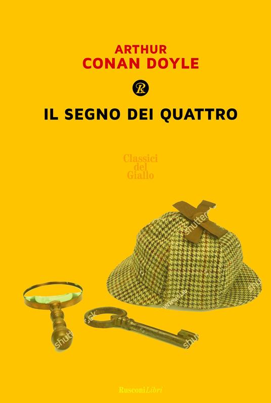 Il segno dei quattro - Arthur Conan Doyle - copertina