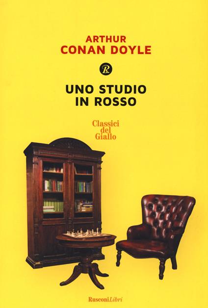 Uno studio in rosso - Arthur Conan Doyle - copertina